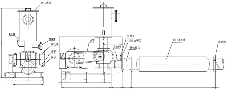 HDSR-65V绿巨人污免费下载真空泵外形圖